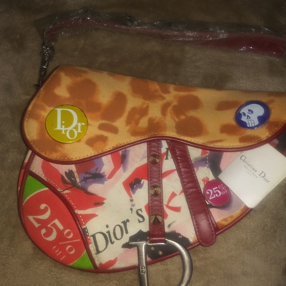 Dior Handbags - Christian Dior Saddle Bag